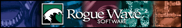 Rogue Wave Software logo banner
